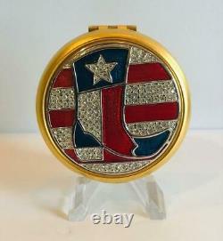 1996 Estee Lauder TEXAS LONE STAR STATE Lucidity Powder Compact