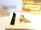 1997 Estee Lauder Golden Slipper Heel Beautiful Solid Compact Box