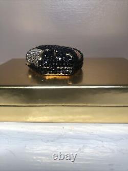 2000 Estee Lauder CRYSTAL BRILLIANT KITTY Lucidity Powder Compact WithBox New