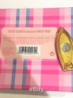 2002 Estee Lauder Boat Ride Pleasures Solid Perfume Compact BOX