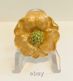 2003 Estee Lauder PLEASURES FLOWER BLOSSOM Solid Perfume Compact