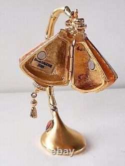 2005 Estee Lauder Lucky Lantern Solid Perfume Compact Rare