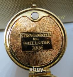 2006 Estee Lauder Beyond Paradise Bird In Bloom Strongwater Perfume Compact