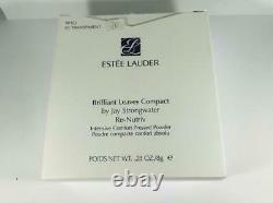 2008 Estee Lauder/Jay Strongwater BRILLIANT LEAVES Lucidity Powder Compact