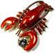 2009 Estee Lauder Figural Rock Lobster Beautiful Perfume Compact Unused