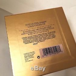 2009 Estee Lauder Golden Rickshaw Solid Perfume Compact NOS BOX Pleasures
