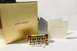 2009 Estee Lauder/ HARRODS HARRODS LONDON TUBE TRAIN Solid Perfume Compact