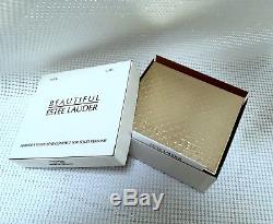 ESTEE LAUDER 1/400 HARRODS WILLIAM BEAR SOLID PERFUME COMPACT in Orig. BOXES
