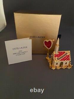 ESTEE LAUDER GOING TO THE CHAPEL SOLID PERFUME COMPACT with BEAUTIFUL FRAGRANCE