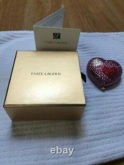 ESTEE LAUDER HEART OF HEARTS COMPACT Lucidity Pressed Powder 0.1 oz 2.8 g