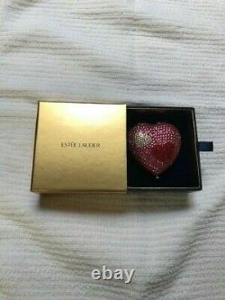 ESTEE LAUDER HEART OF HEARTS COMPACT Lucidity Pressed Powder 0.1 oz 2.8 g