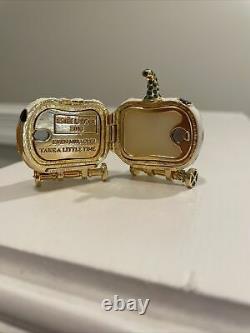 ESTEE LAUDER OFF TO THE BALL SOLID PERFUME COMPACT 2018 New In Velvet Pouch