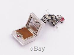 ESTEE LAUDER Solid Perfume Pleasures JESTER /JOKER / CLOWN Compact 3 x 1.5