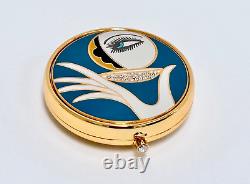 ESTEE LAUDER TOUCH OF BEAUTY Tr ROSELYN GERSON SOLID POWDER COMPACT 1/100 NIB
