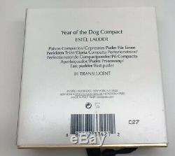 ESTEE LAUDER Year of the DOG Compact Perfecting Pressed Powder TRANSLUCENT NIB
