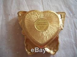 Estee Lauder 1993 Open Wing Butterfly Perfume Compact Full Mint