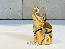 Estee Lauder 1997 RARE CRYSTAL LUCKY ELEPHANT PERFUME COMPACT GORGEOUS FULL