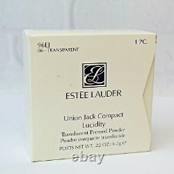 Estee Lauder 1997 Union Jack British United Kingdom Flag Lucidity Compact MIBB