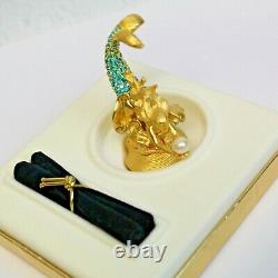 Estee Lauder 2000 Solid Perfume Compact Sparkling Mermaid MIB Pleasures