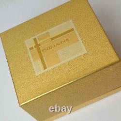 Estee Lauder 2001 Solid Perfume Compact Standing World Globe MIBB Pleasures