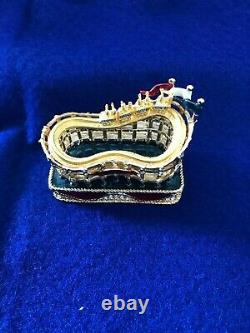 Estee Lauder 2003 Rollicking Roller Coaster Sparkly Solid Perfume Compact