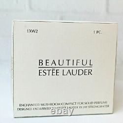 Estee Lauder 2003 Solid Perfume Compact Enchanted Mushroom Strongwater MIBB