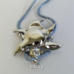 Estee Lauder 2003 Solid Perfume Compact Necklace Fantasy Flowers MIBB