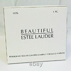 Estee Lauder 2003 Solid Perfume Compact Rollicking Roller Coaster MIBB Beautiful