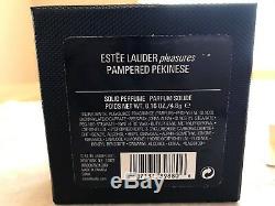 Estee Lauder 2005 Solid Perfume Compact Pampered Pekinese Mib Pleasures