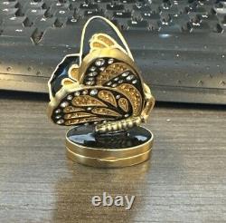 Estee Lauder 2007 Bejeweled Butterfly Solid Perfume Compact