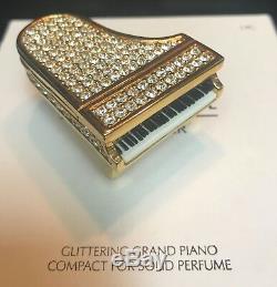 Estee Lauder 2007 Glittering Piano Solid Perfume Compact