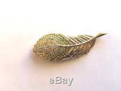 Estee Lauder 2007 Solid Perfume Compact Fluttering Feather Mint Full Sparkly