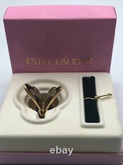 Estee Lauder 2007 Solid Perfume Jeweled Butterfly Compact Limited Edition Series