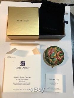 Estee Lauder 2008 Butterfly Dream Compact Strongwater Re-Nutriv Pressed Powder