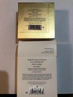 Estee Lauder 2008 Butterfly Dream Compact Strongwater Re-Nutriv Pressed Powder