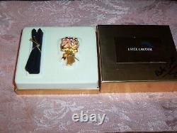 Estee Lauder 2009 Solid Perfume Compact Romantic Bouquet Mib Full Signed
