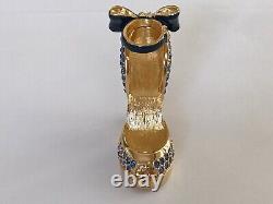 Estee Lauder 2014 Perfume Compact Full Sparkling Stiletto No Box Gardenia