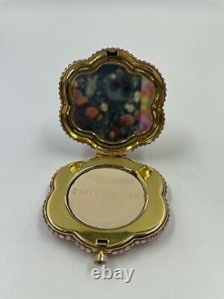 Estee Lauder All the Buzz Hummingbird Powder Compact 2001 Crystal jeweled NIB