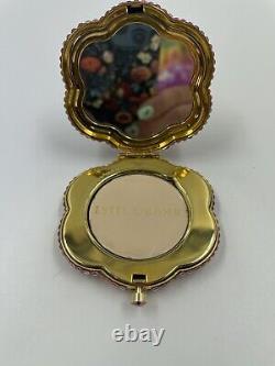 Estee Lauder All the Buzz Hummingbird Powder Compact 2001 Crystal jeweled NIB