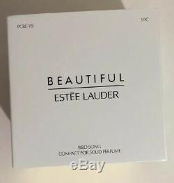 Estee Lauder BEAUTIFUL BIRD SONG Solid Perfume Compact Collectable 2019 NIB