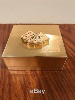 Estee Lauder Beautiful 2002 Vegas Lucky Hand (poker) Solid Perfume Compact New