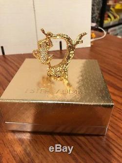 Estee Lauder Beautiful Holiday 2003 Charming Monkey Solid Perfume Compact