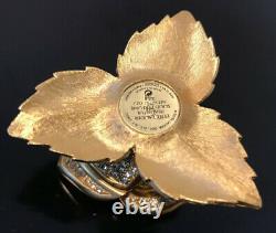 Estee Lauder Beautiful White Rose Compact for Solid perfume 1998 full