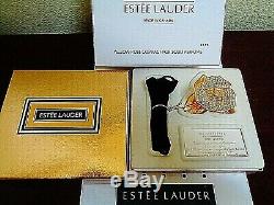 Estee Lauder Beautiful Yellow Rose Of Texas solid perfume compact 1997 Neimans