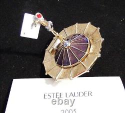 Estee Lauder Beyond Paradise Royal Parasol Solid Perfume Compact NEW