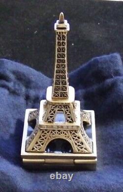 Estee Lauder Beyond Paradise Solid Perfume Eiffel Tower Compact NEW