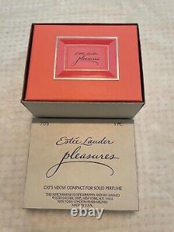 Estee Lauder CAT Meow Compact for Solid Perfume Brand New Original Box Made USA