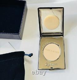 Estee Lauder Capricorn By Erte Pressed Powder Compact Mint In Box Velvet Bag