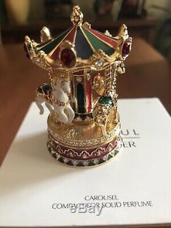 Estee Lauder Carousel Solid Perfume Compact 2018 Wow