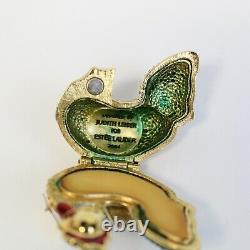 Estee Lauder Compact Bejeweled Rooster 2004 Judith Leiber MIBB Intuition Perfume